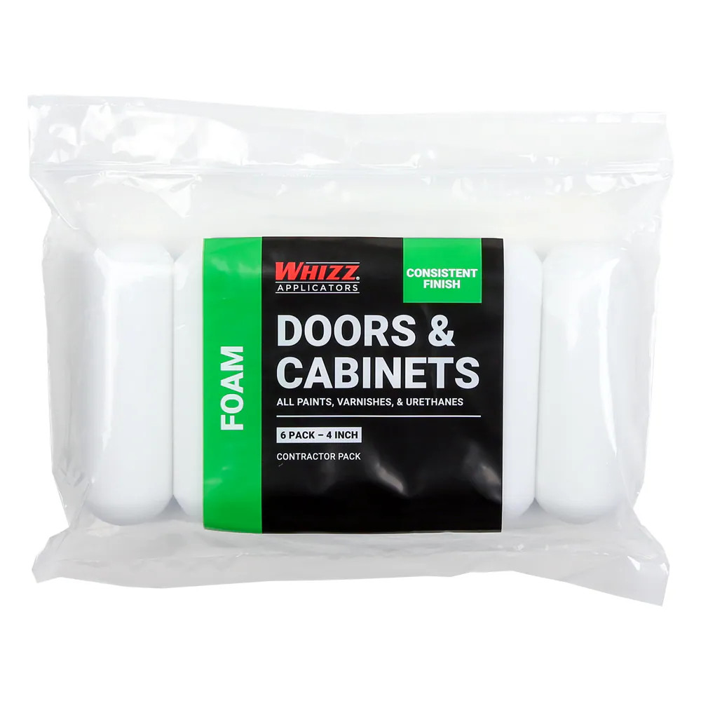 WHIZZ 6 -Pack 4-in x (foam) Nap Cabinet and Door Paint Roller Cover | 94062 | Lowe's