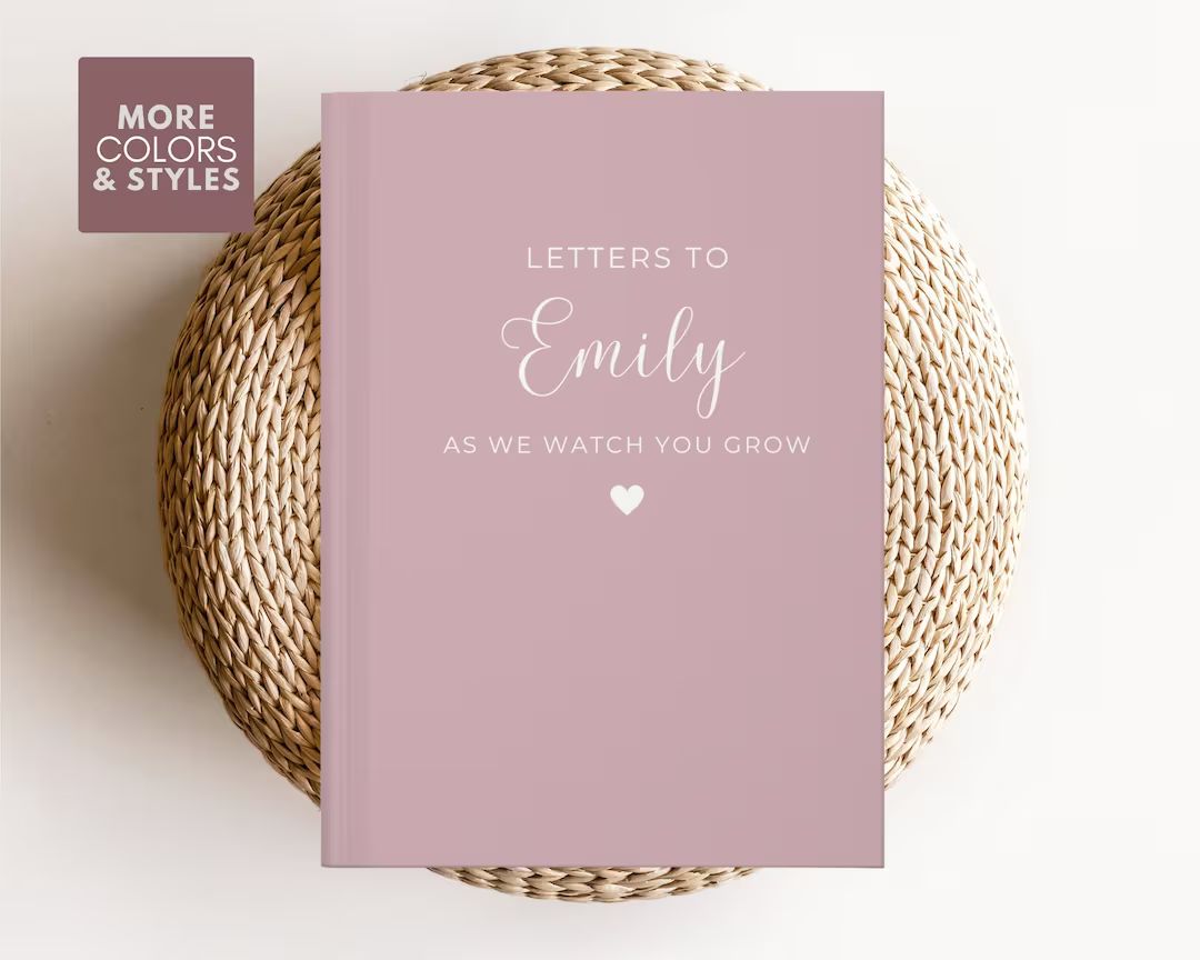 Letters to My Daughter Baby Girl Gift Personalized Letters to - Etsy | Etsy (US)