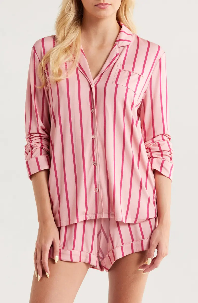 Moonlight Eco Long Sleeve Short Pajamas | Nordstrom