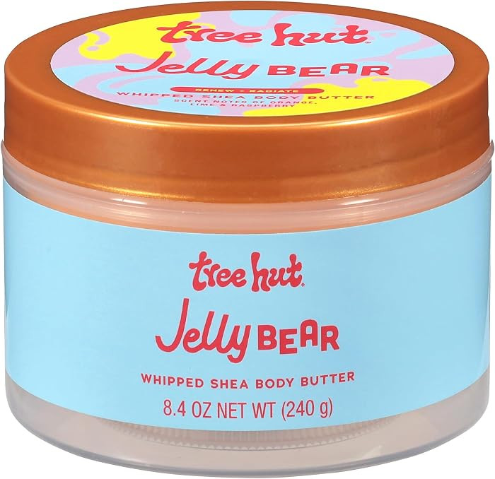 Tree Hut Jelly Bear Whipped Shea Body Butter, Hydrating & Nourishing Body Lotion with Natural Oil... | Amazon (US)