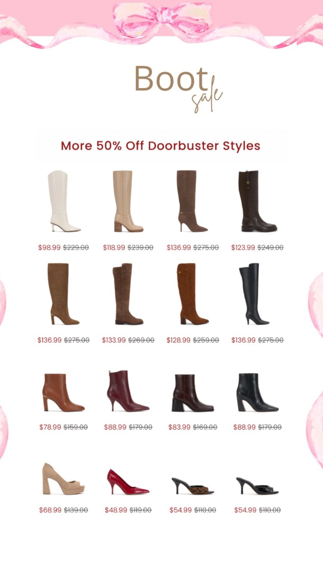 Vince camuto boot sale, knee high boot, ankle boots, riding boots

#LTKSaleAlert #LTKGiftGuide #LTKHoliday