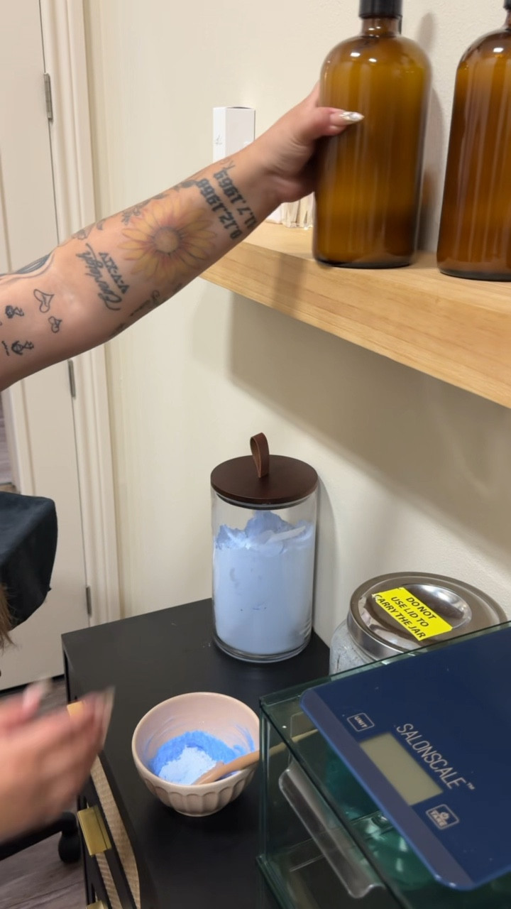 Developer storage 
Keep your developers, clean, and tidy and organized 


#LTKVideo #LTKBeauty