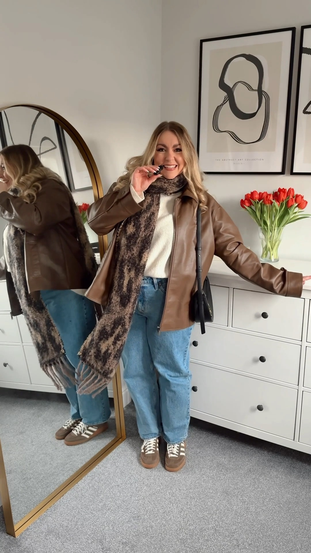 Is it a fit or is it just Pinterest? A casual brown and leopard moment 🐆 

#LTKgrwm #LTKootd #LTKMidsize