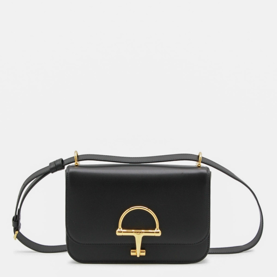 Gucci Black Leather Siena Crossbody Bag | Jomashop.com & JomaDeals.com