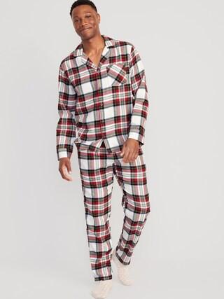 Flannel Pajama Set for Men | Old Navy (US)