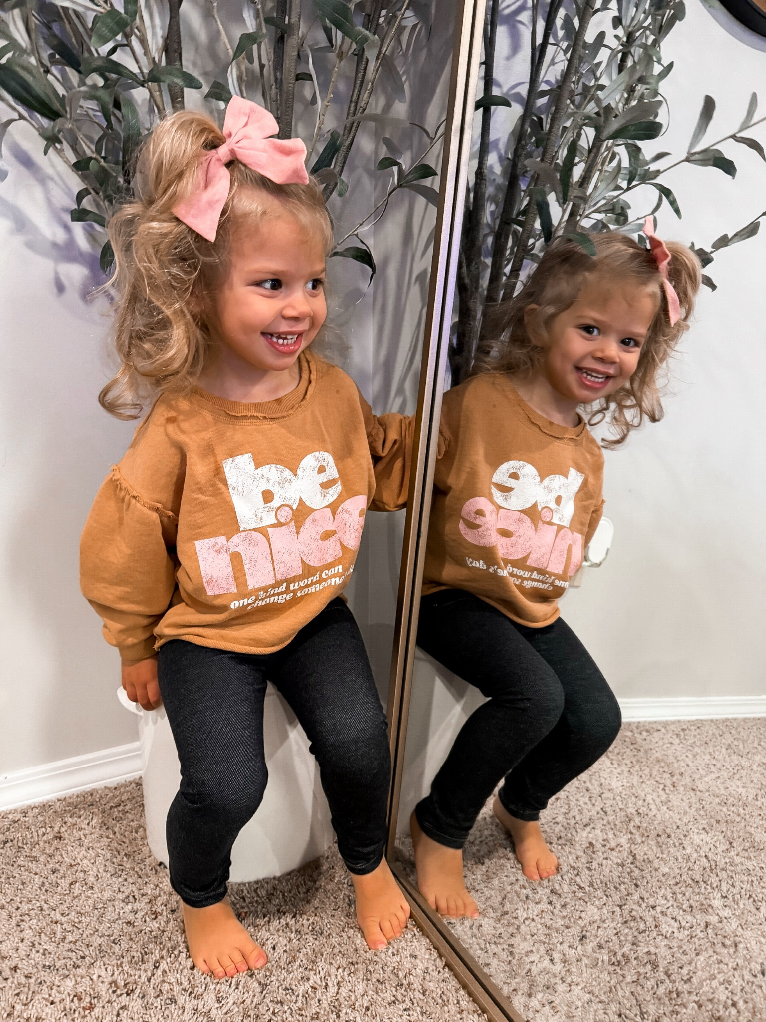 Her little vibe was so cute today 🫶🏼
Toddler girl outfit | toddler girl target style | comfy casual little girl looks 
#toddlerstyle #littlegirllooks #toddlerfashion #girlsfashions #littlegirls 

#LTKfamily #LTKfindsunder50 #LTKkids