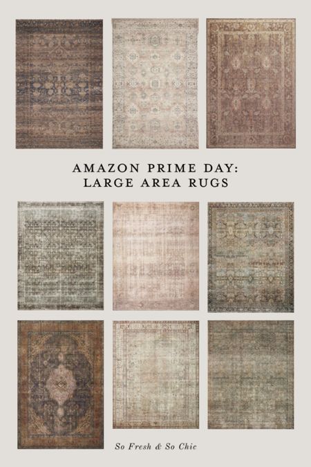 Amazon Prime Day best deal: Large area rugs from Loloi and Amber Lewis, Justina Blakeney, Chris Loves Julia. 
-
8x10 rug, 9x12 rug, 10x13 rug, traditional large rugs, vintage inspired rugs, amber Lewis Loloi, CLJ x Loloi, neutral area rugs, living room rugs, bedroom rugs, rug sale


#LTKhome #LTKxPrimeDay
