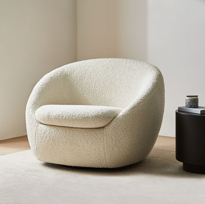 Cozy Swivel Chair | West Elm (US)