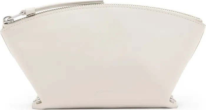 AllSaints Anais Stud Leather Clutch | Nordstrom | Nordstrom