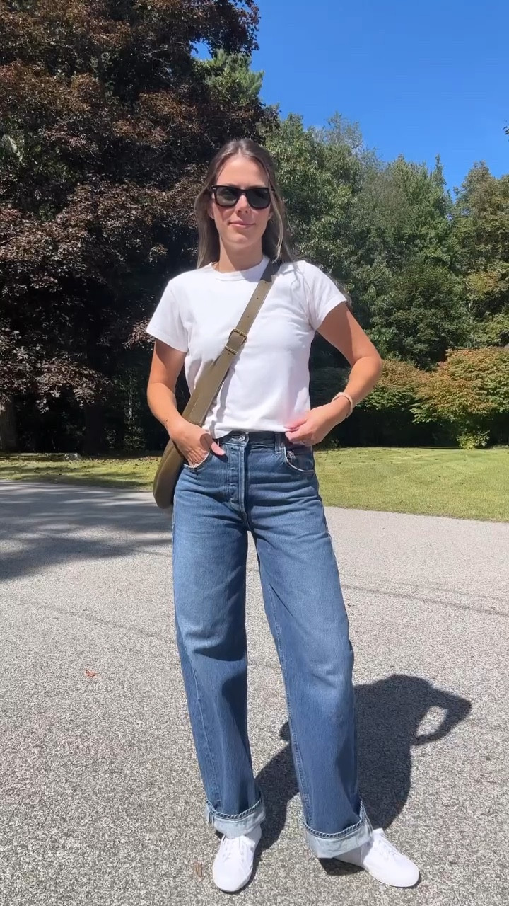 Tee - I wear both S & M (this is a small) my all time favorite white tee hands down!
Jeans - In my smaller size; wash is ‘brielle'
My crossbody is from last year and no longer sold in this color, but they come out with new colors every season!

#LTKSeasonal #LTKFindsUnder100 #LTKStyleTip
