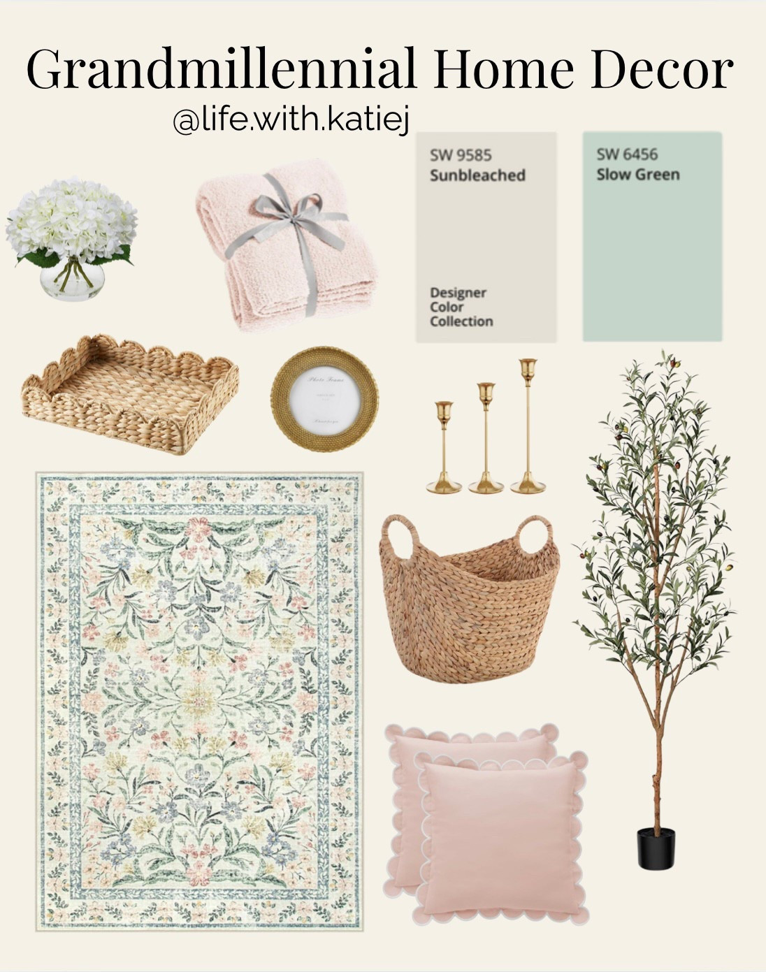 Grandmillennial. Grand millennial. Home decor.
Home accessories. Home decoration. Pink living room. Pink decor. Modern farmhouse. Country French. Woven basket. Olive tree. Scalloped. Amazon. Walmart. 

#LTKHome
