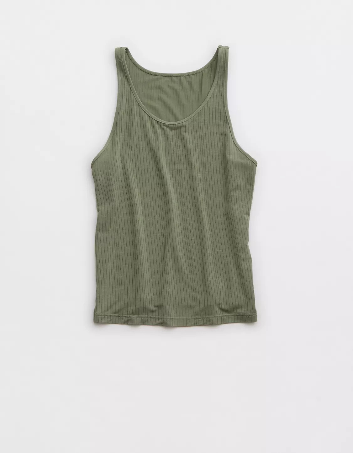 Superchill Modal Rib High Neck Bra Top | Aerie