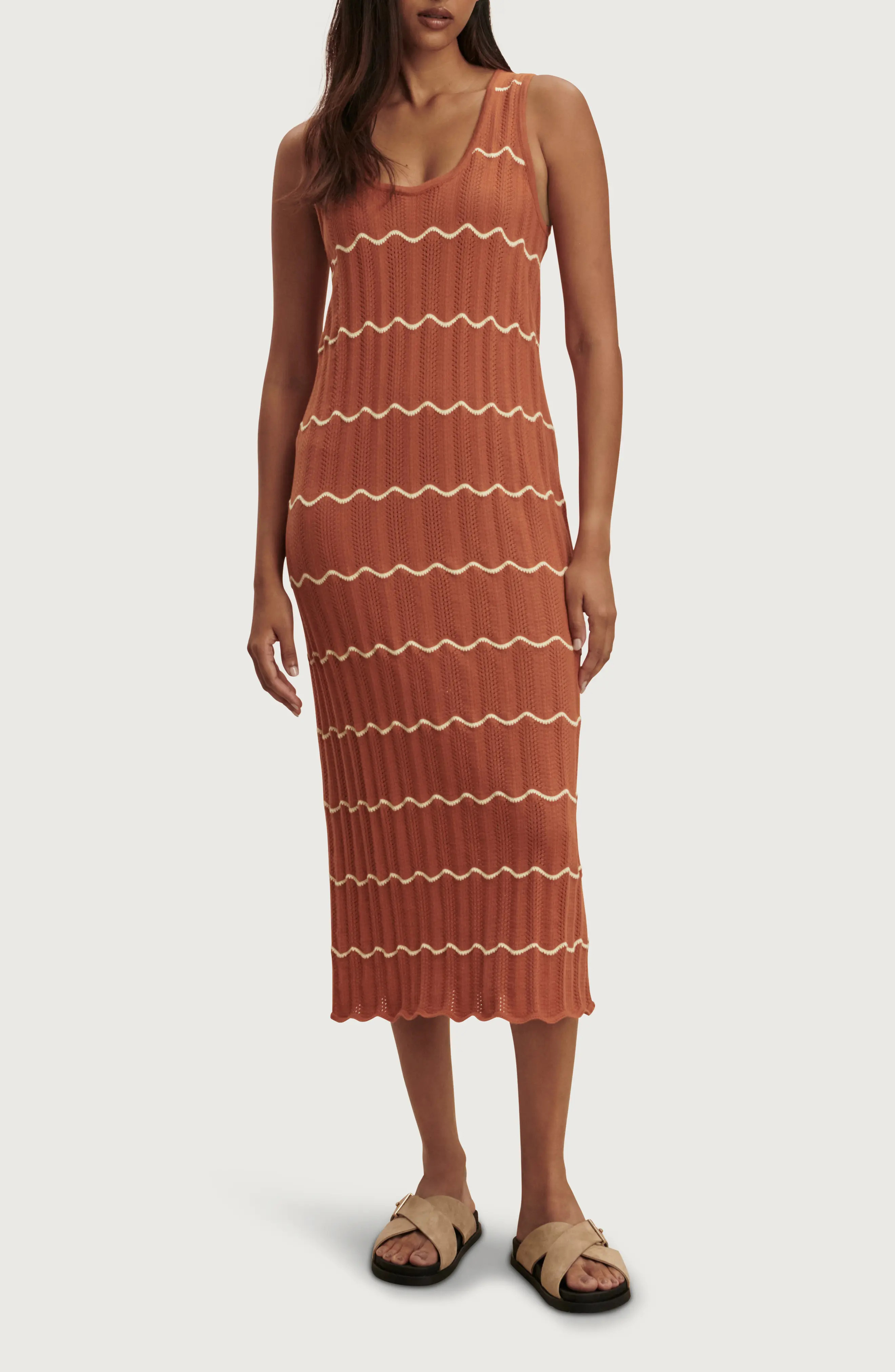 Yuna Scallop Knit Dress (Women) | Nordstrom | Nordstrom