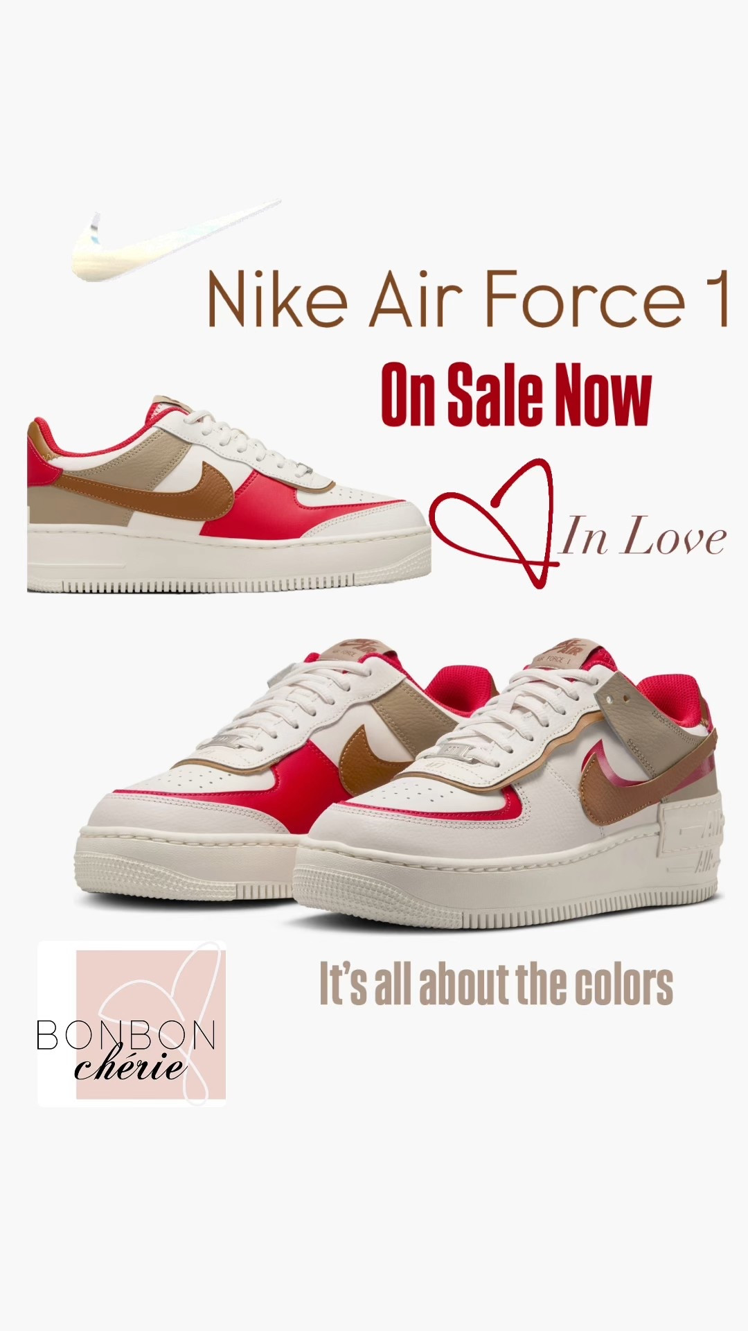 Nike air force 1 on salet now 
Sneakers, tennis shoes, everyday wear, comfy shoes, 

#LTKSaleAlert #LTKShoeCrush #LTKFamily