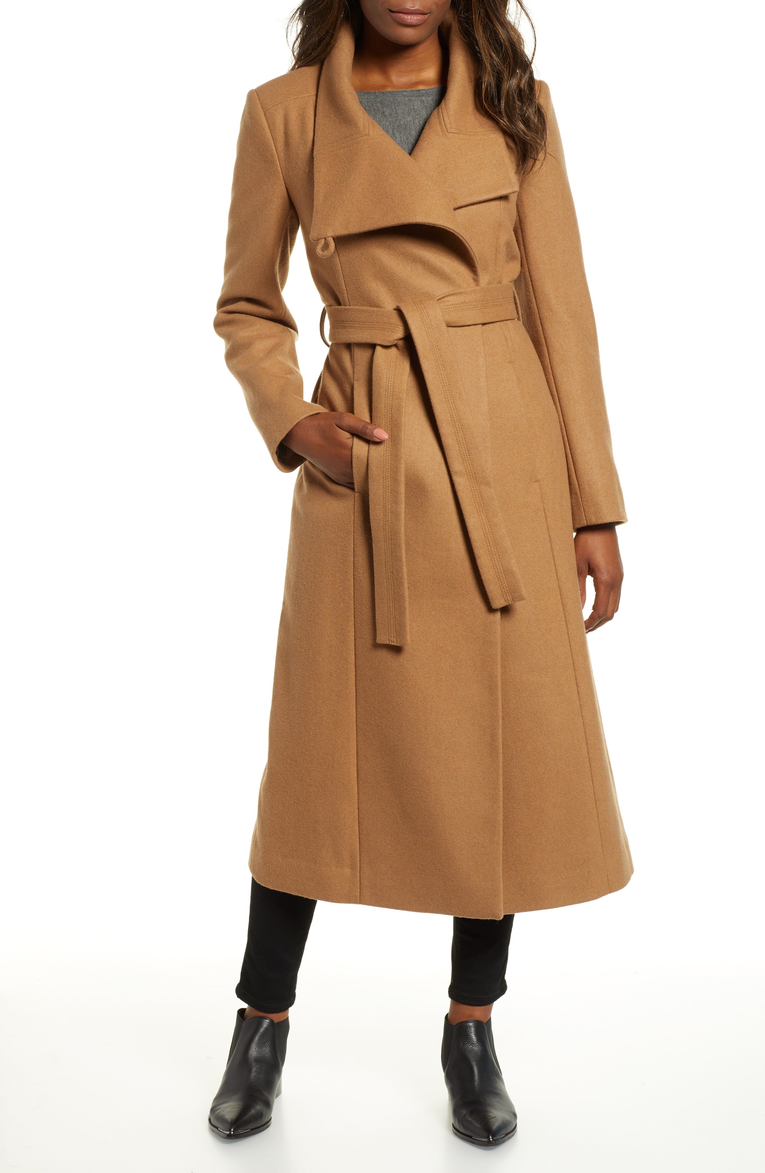 Fencer Melton Wool Maxi Coat | Nordstrom