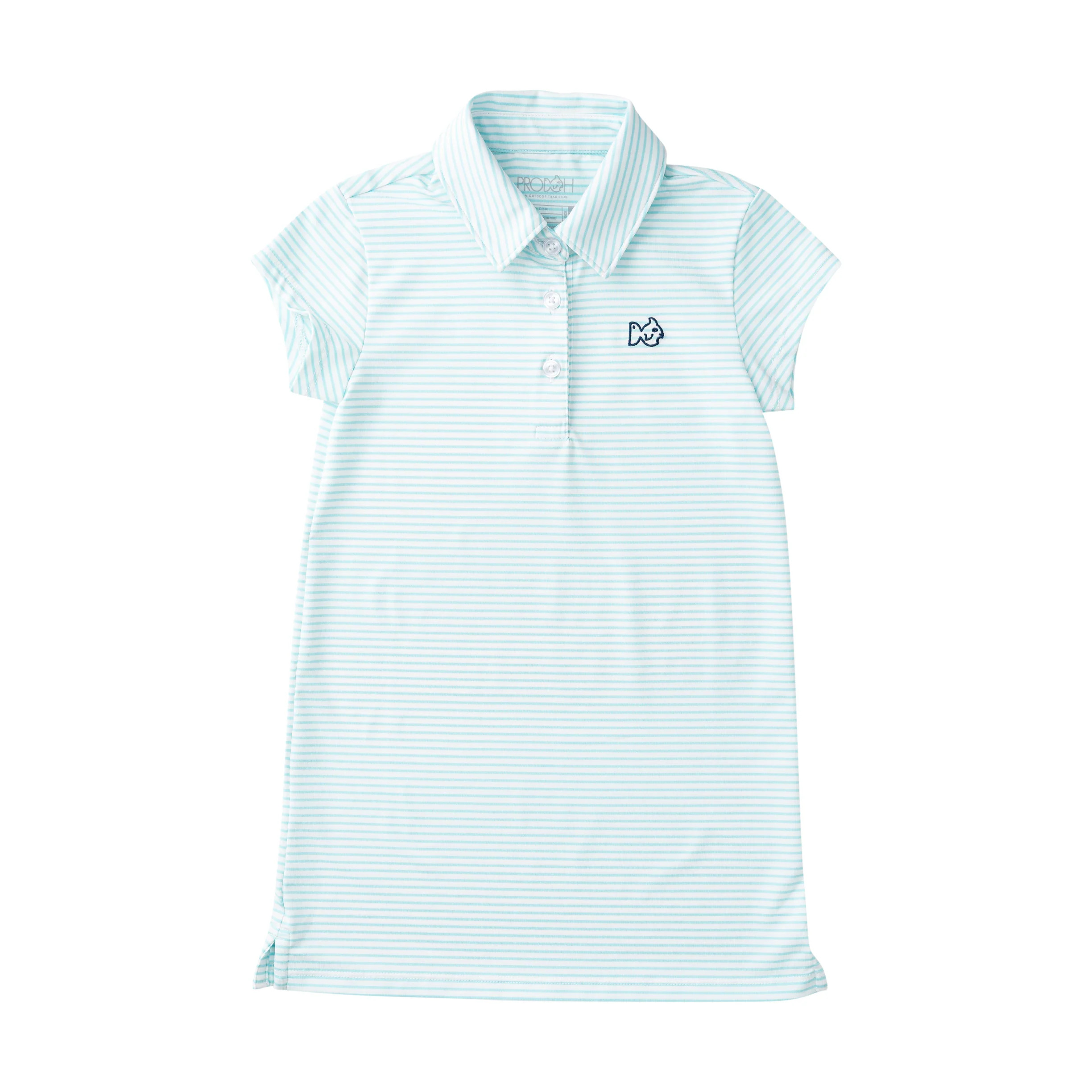 Girls' Short Sleeve Pro Performance Polo Dress | PRODOH