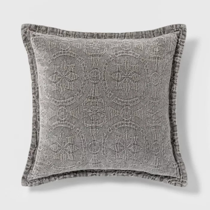 Washed Chenille Pillow - Threshold™ | Target