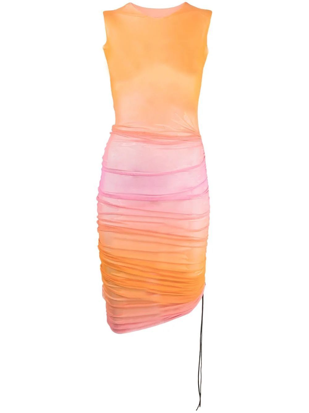 Louisa Ballou Heatwave Ruched Minidress - Farfetch | Farfetch Global