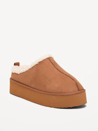 Platform Mule Slippers for Women | Old Navy (CA)