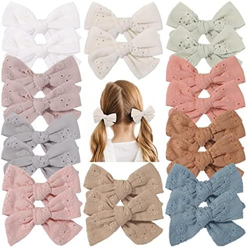 20PCS Baby Hair Clips Bows for Girls Alligator Clips Toddler Hair Bows Clip Accessories for Littl... | Amazon (US)