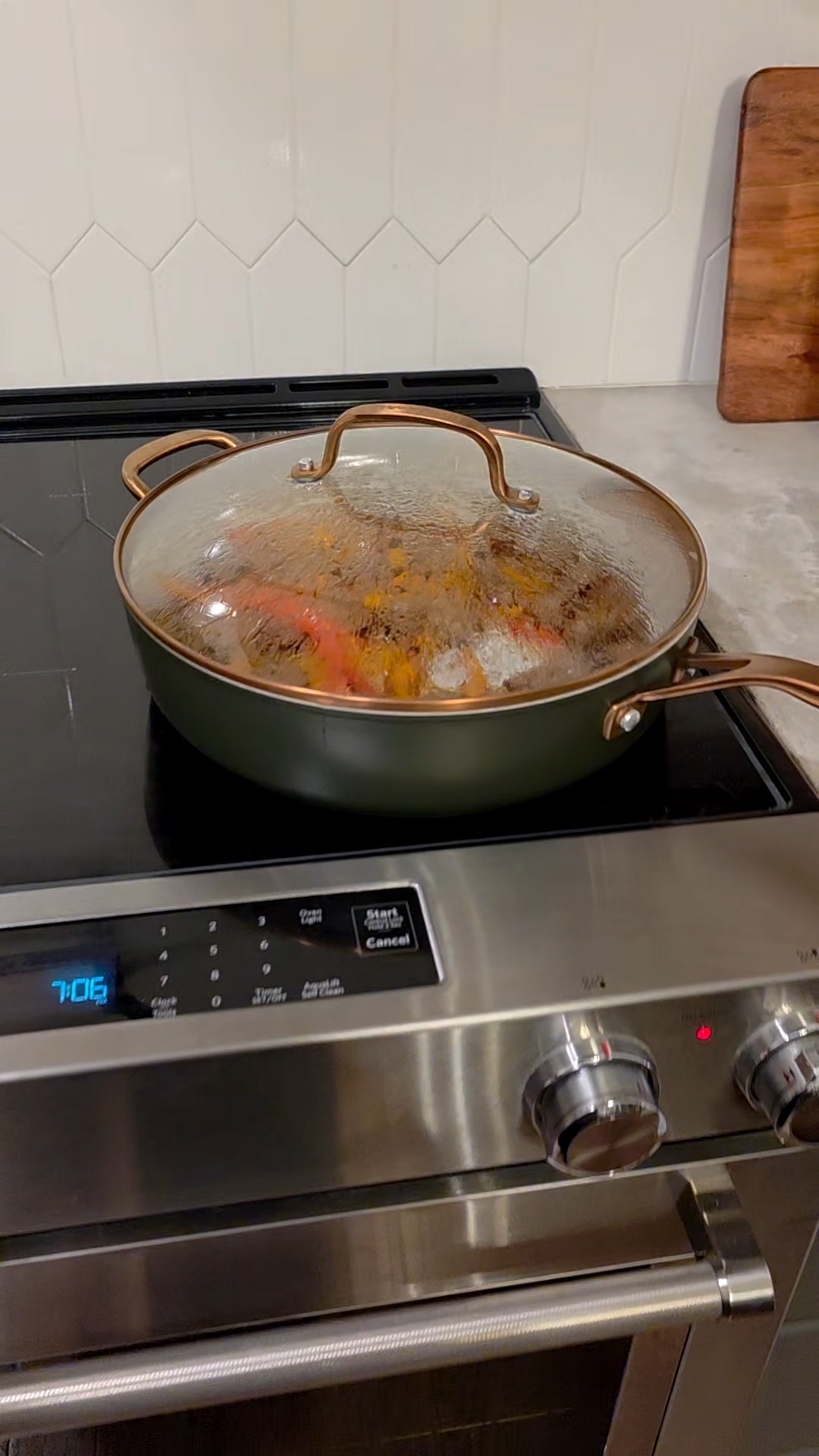 Using my gorgeous evergreen and copper KitchenAid design series ceramic pan to make one of our favorite 3 or less ingredient meals.

#LTKHome