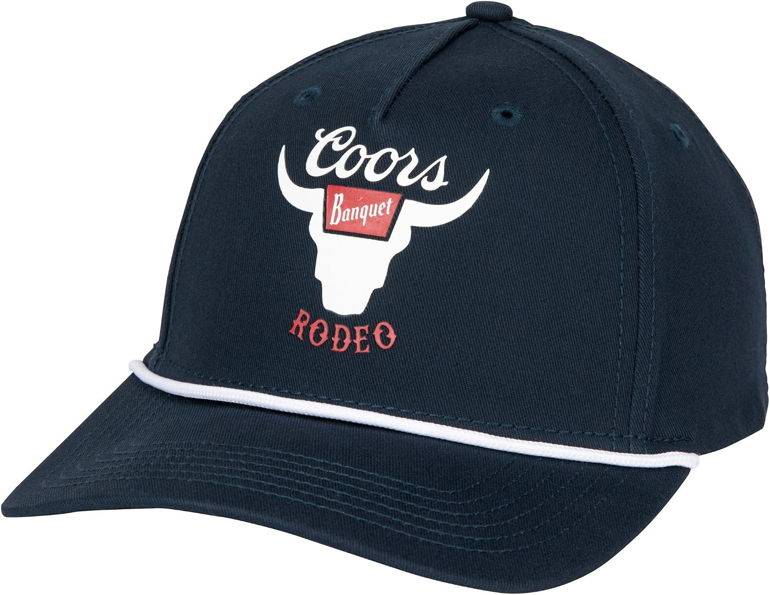 Coors Banquet Rodeo Navy Colorway Rope Hat, Blue | Amazon (US)
