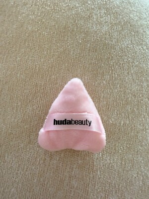Huda Beauty Small Pink Powder Puff Makeup Applicator New | eBay US