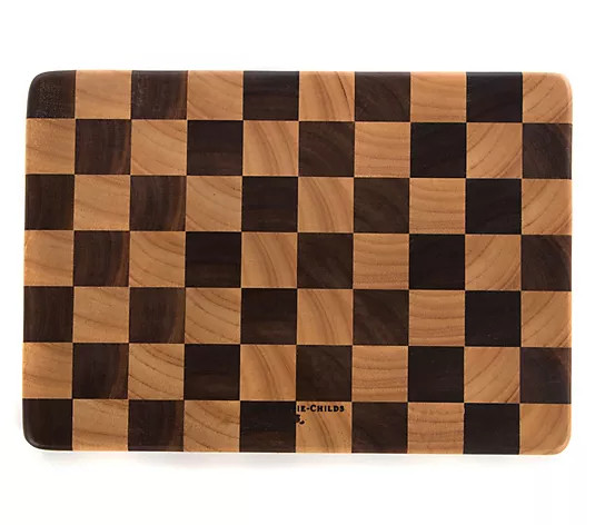 Make Your Selection: MacKenzie-Childs Check Chop Board | QVC
