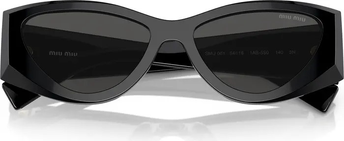 54mm Angular Cat Eye Sunglasses | Nordstrom