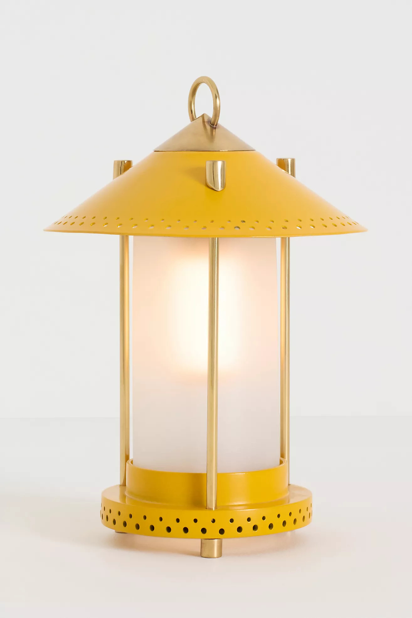 Stefan Cordless Rechargeable Lantern by the Novogratz | Anthropologie (US)