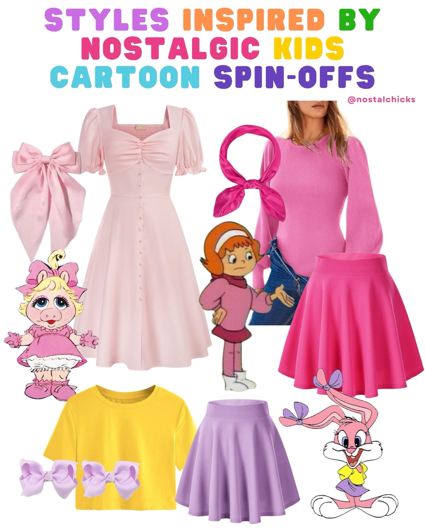 Nostalgic cartoon inspired pieces
#nostalgia #nostalgicc