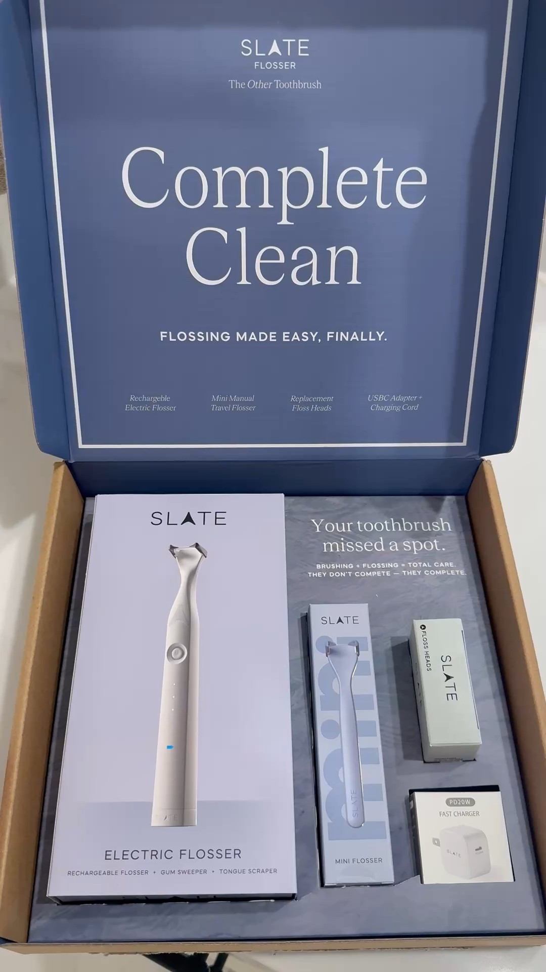 Ultra modern approach to flossing