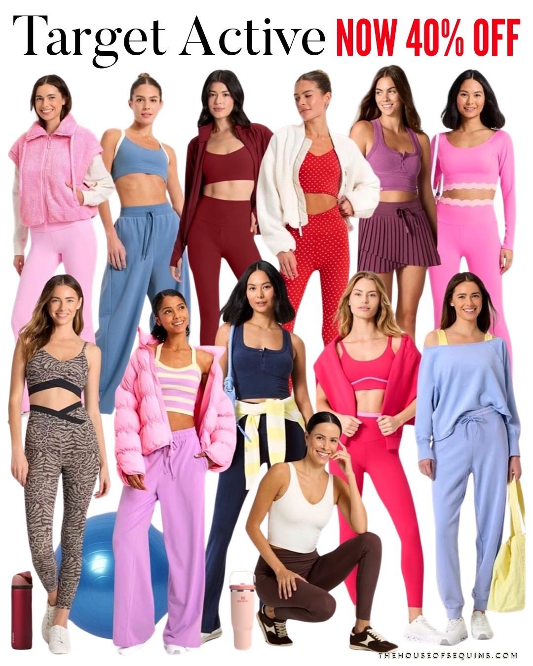 Target activewear NOW 40% OFF!