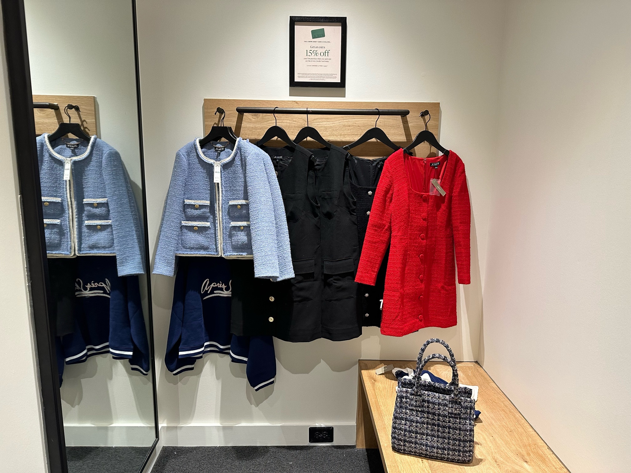 J. Crew try on 
Almost everything is 50% off

#LTKHoliday #LTKCyberWeek #LTKGiftGuide