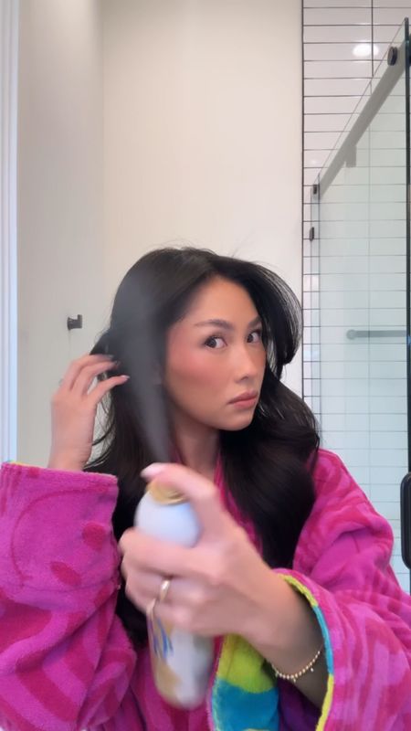This hairspray is great if you wanna slight hold / to take fly aways 

#LTKfindsunder50 #LTKbeauty #LTKVideo