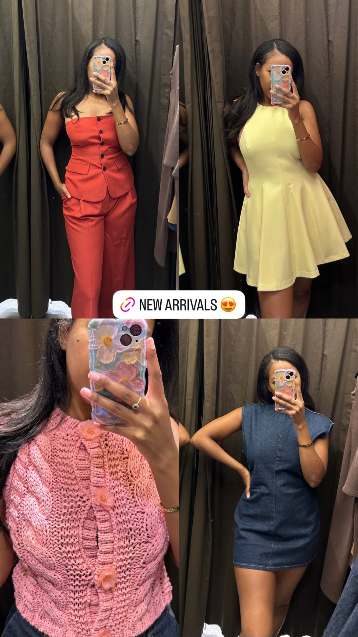 New Arrivals 😍 I am wearing a size M in everything! Vacation outfits/ date night outfits/ resort wear/ vest top/ Easter dress/ denim mini dress/ mini dress / pant set

#LTKWorkwear #LTKTravel #LTKFindsUnder50