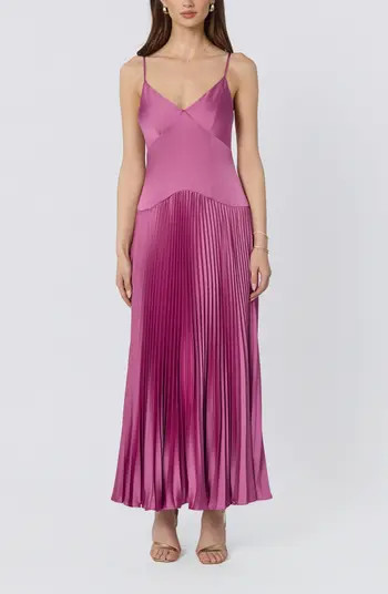 ASTR the Label Pleated Drop Waist Dress | Nordstrom | Nordstrom
