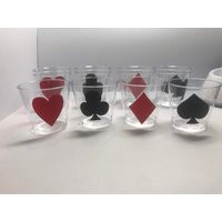 Poker Party Shot Glasses Vegas Bachelorette, Casino Theme | Set Of 12 | Etsy (US)