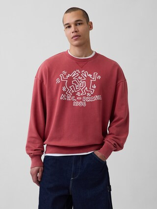 Keith Haring Heavyweight Logo Sweatshirt | Gap (US)
