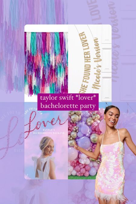 Taylor Swift Lover Bachelorette Party 💜💖

#LTKwedding #LTKparties