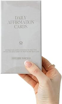 Affirmation Cards by Shelby Sacco - Affirmation with Display Stand, Daily Affirmations for Inspir... | Amazon (US)