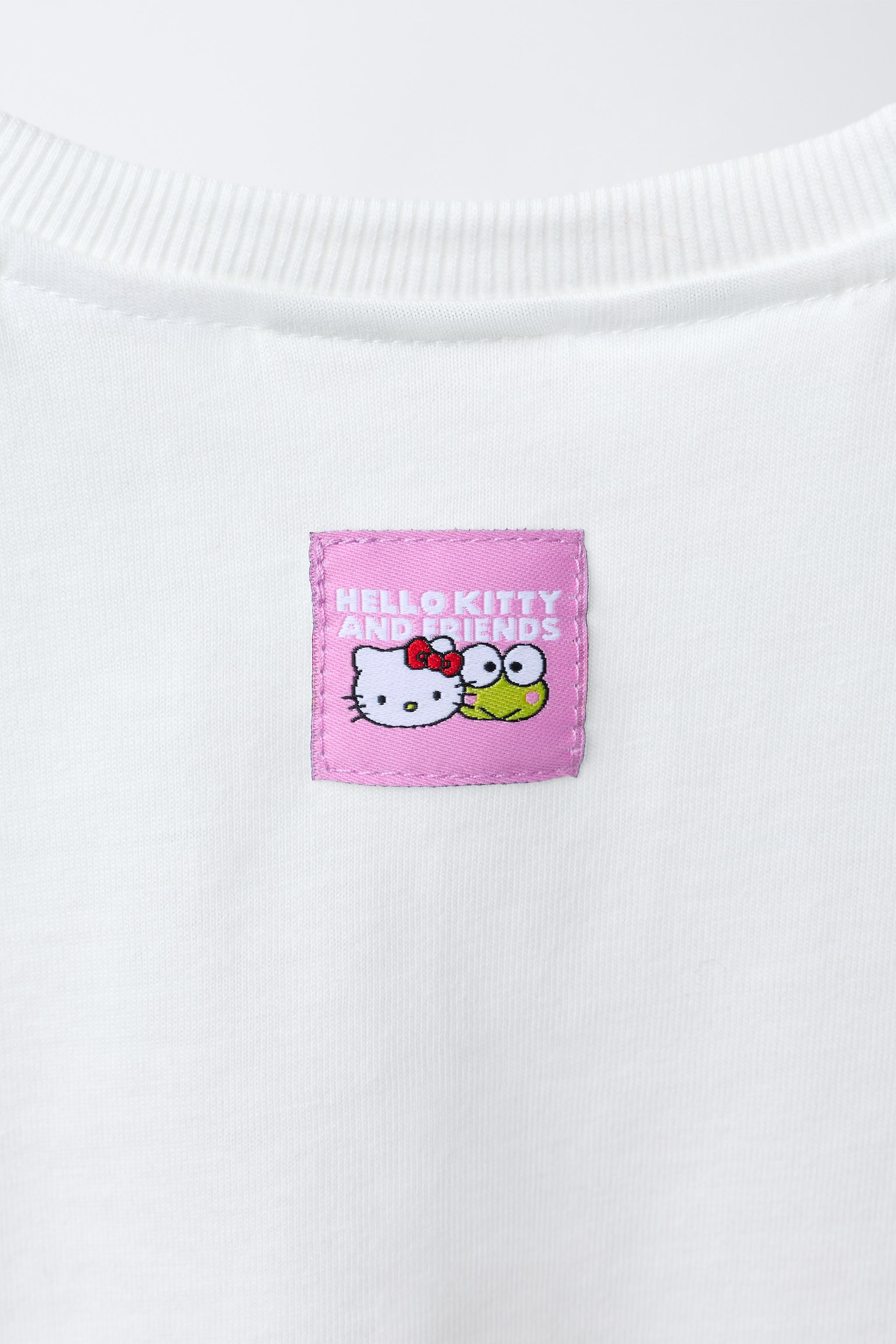 HELLO KITTY AND FRIENDS \u00a9 SANRIO CAR T-SHIRT | Zara US