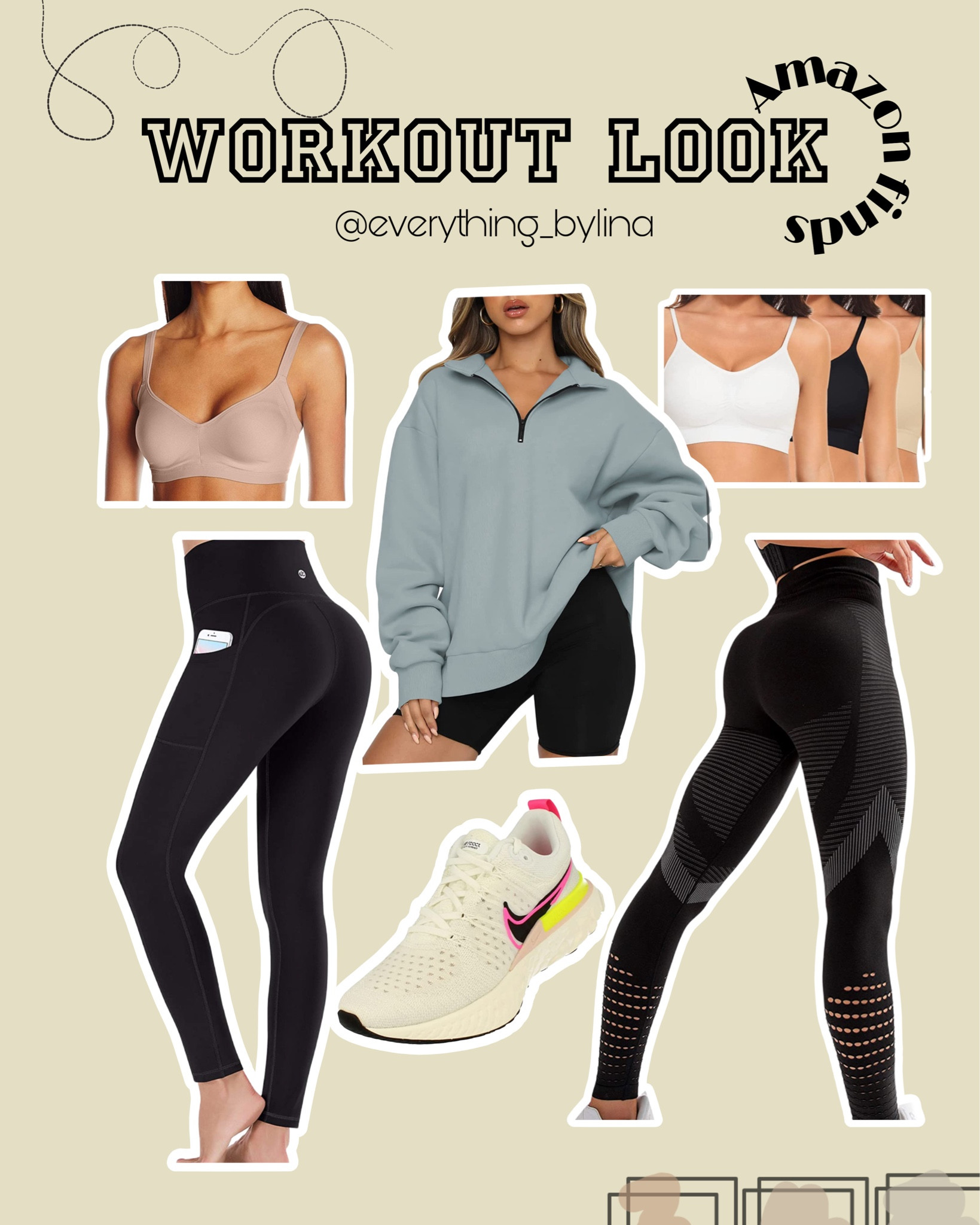 Workout look

#amazon #amazonfinds #workout ##workoutoutfit #leggins #bra #supportbra #workoutlook 

#LTKFind #LTKstyletip #LTKfit