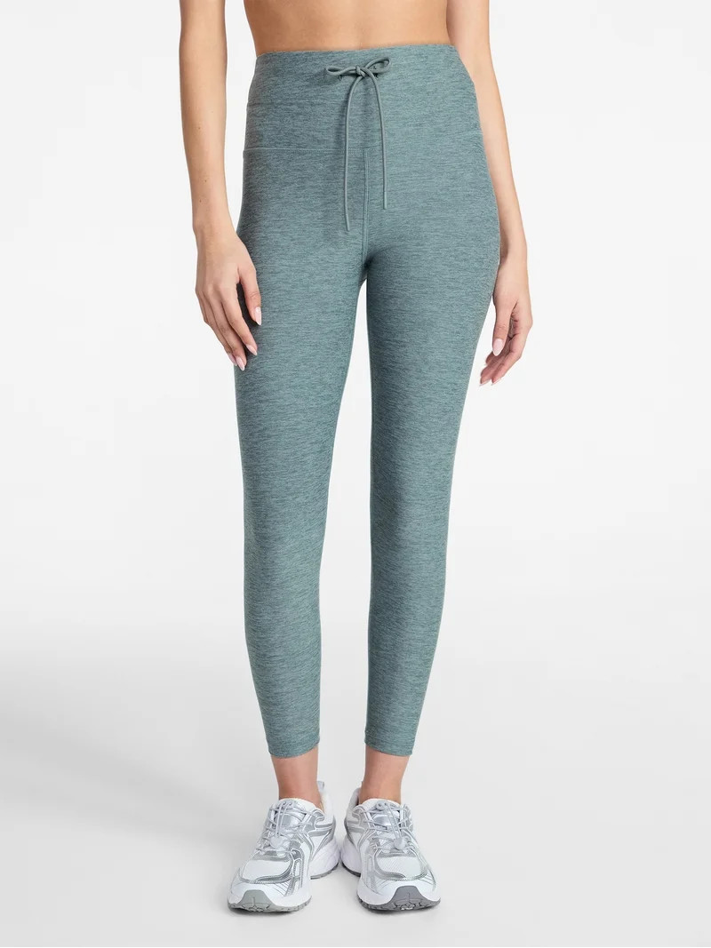 Athletic Works Women's ButterCore Compression Leggings with Drawstring, 7/8 Length, Sizes XS-XXXL | Walmart (US)