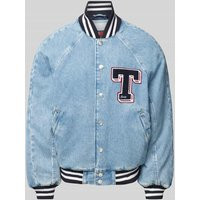 Jeansjacke mit gerippten Abschlüssen | Peek & Cloppenburg* Düsseldorf DE