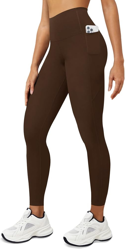 Yoga Leggings for Women with Pockets High Waisted Tummy Control Yoga Pants Soft Buttery Workout L... | Amazon (US)