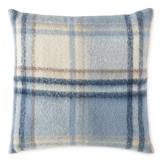 Linden Street Woven Plaid Square Throw Pillow | JCPenney
