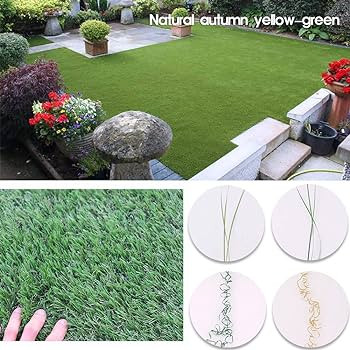 · Petgrow · Synthetic Artificial Grass Turf Lawn 4ft x 10ft, 1.38" Outdoor/Indoor Fake Grass Ru... | Amazon (US)