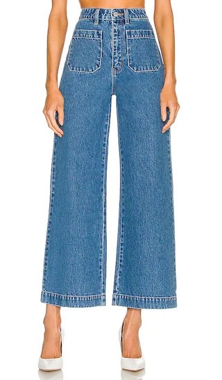 Sailor Jean in Ashley Blue | Revolve Clothing (Global)