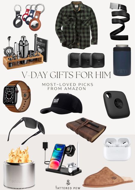 Shop my favorite Amazon gifts for him for Valentine’s Day!

Apple Watch band, charging station, fire pit, sunglasses, flannel, mixology bartender set, ball cap, security cameras, AirPod pros, leather journal. 

#LTKfind #competition


#LTKmens #LTKGiftGuide #LTKSeasonal